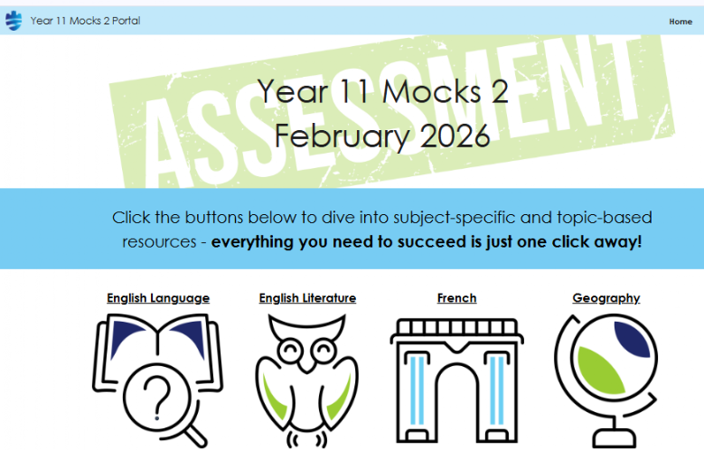 Year 11 Mocks 2 Portal Year 11 Mocks 2 Portal